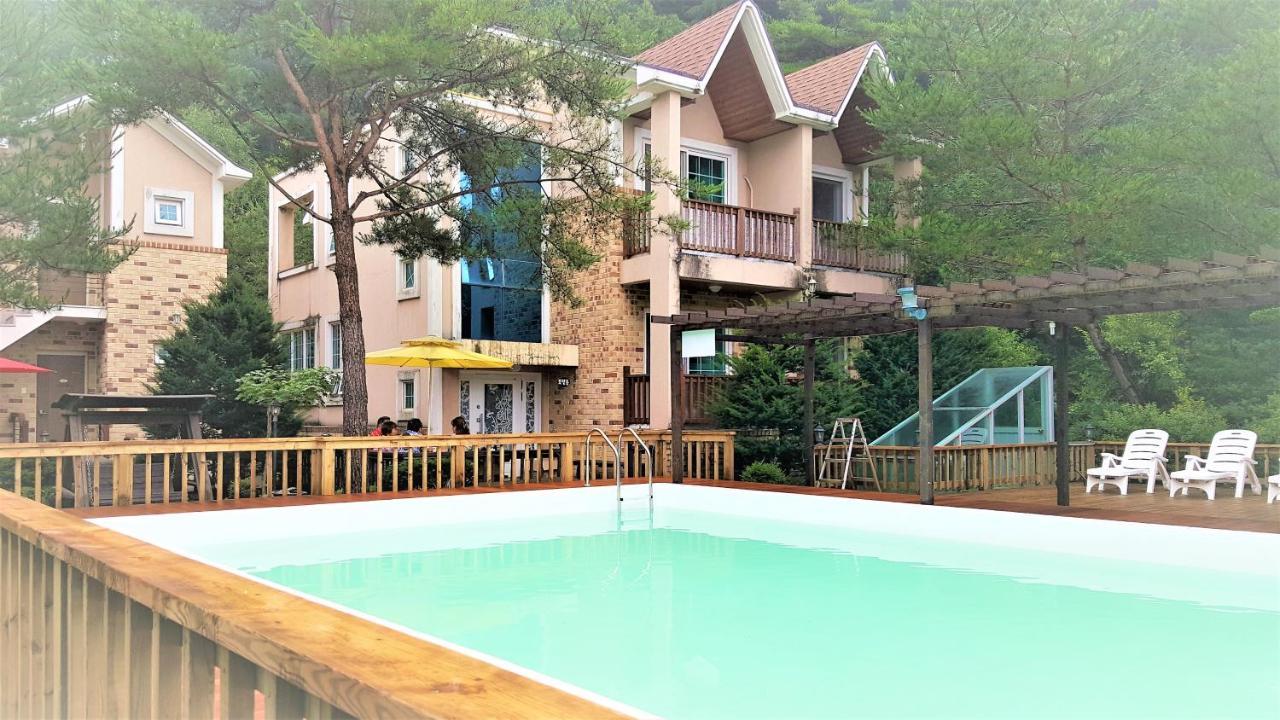 Shinevalley Pension & Hotel Pyeongchang Buitenkant foto